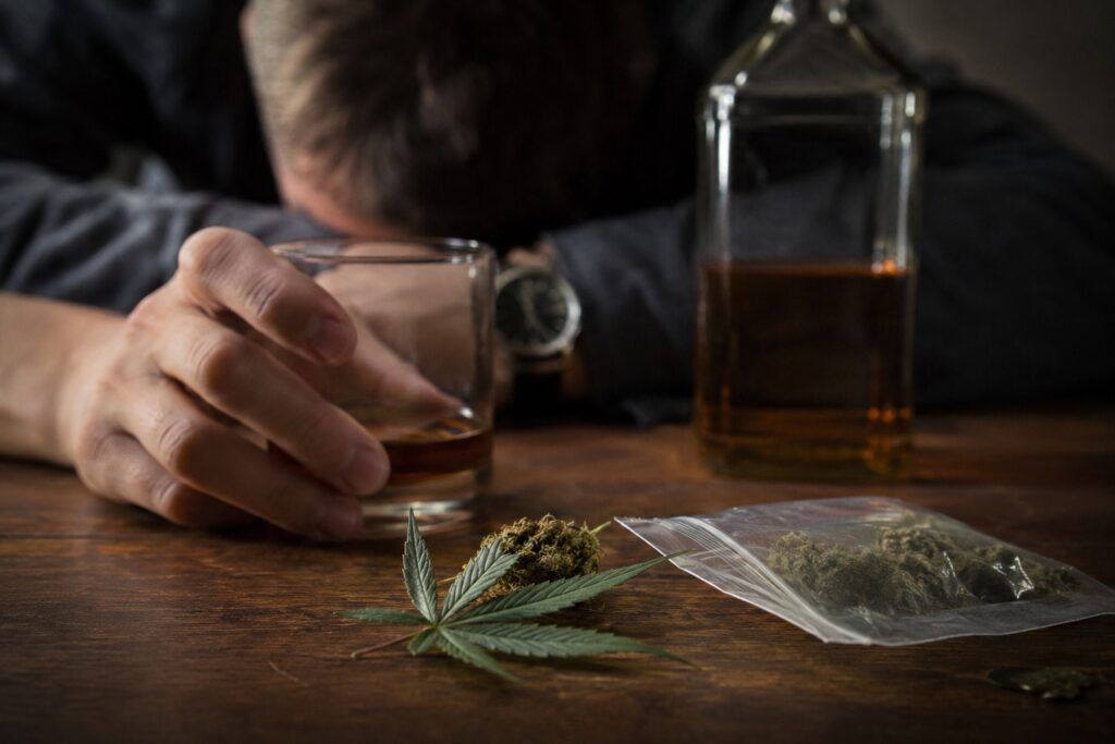 THC i alkohol
