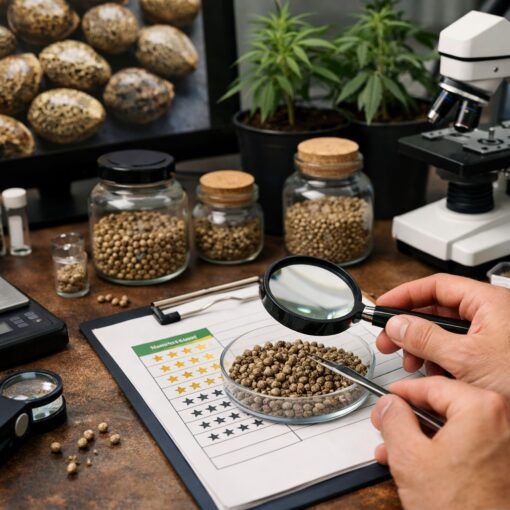 Jak oceniana jest jakość nasion marihuany