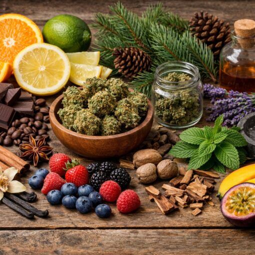 Najpopularniejsze profile terpenowe odmian marihuany