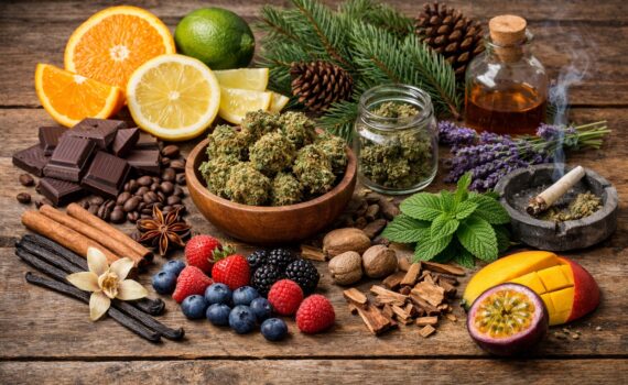 Najpopularniejsze profile terpenowe odmian marihuany