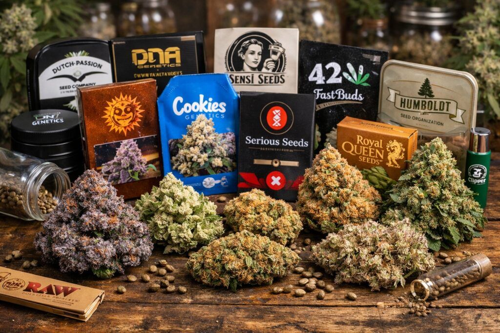 Topowe odmiany marihuany