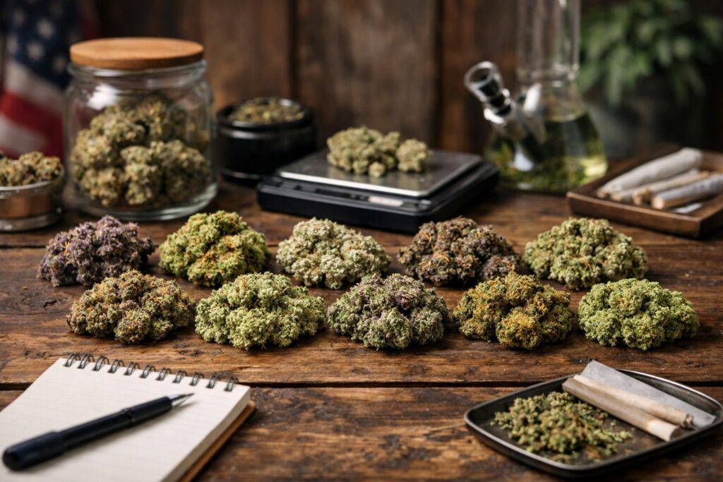 Topowe odmiany marihuany kush